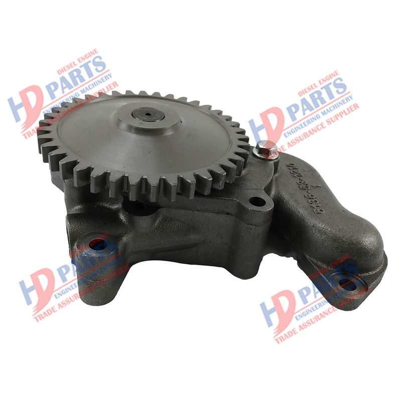6D105 PC200-3 엔진 오일 펌프 6136-52-1210 6136-52-1100 KOMATSU 디젤 엔진 부품에 적합