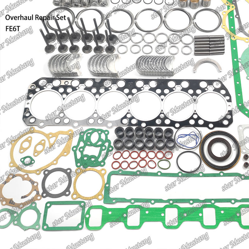 FE6 12V 수리 키트 실린더 라인러 피스톤 키트 가스켓 키트 밸브 좌석 가이드 주류 콘 막대 베어링