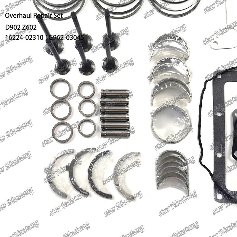 Z602 D902 수리장치 수리장치 실린더 라인러 피스톤 킷 가스켓 킷 16224-02310 1J094-21770 1G962-03045 도산용