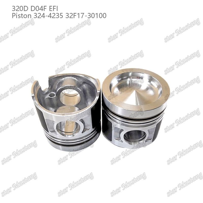 피스톤 320D D04F EFI 324-4235 32F17-30100 Caterpillar 디젤 엔진 부품