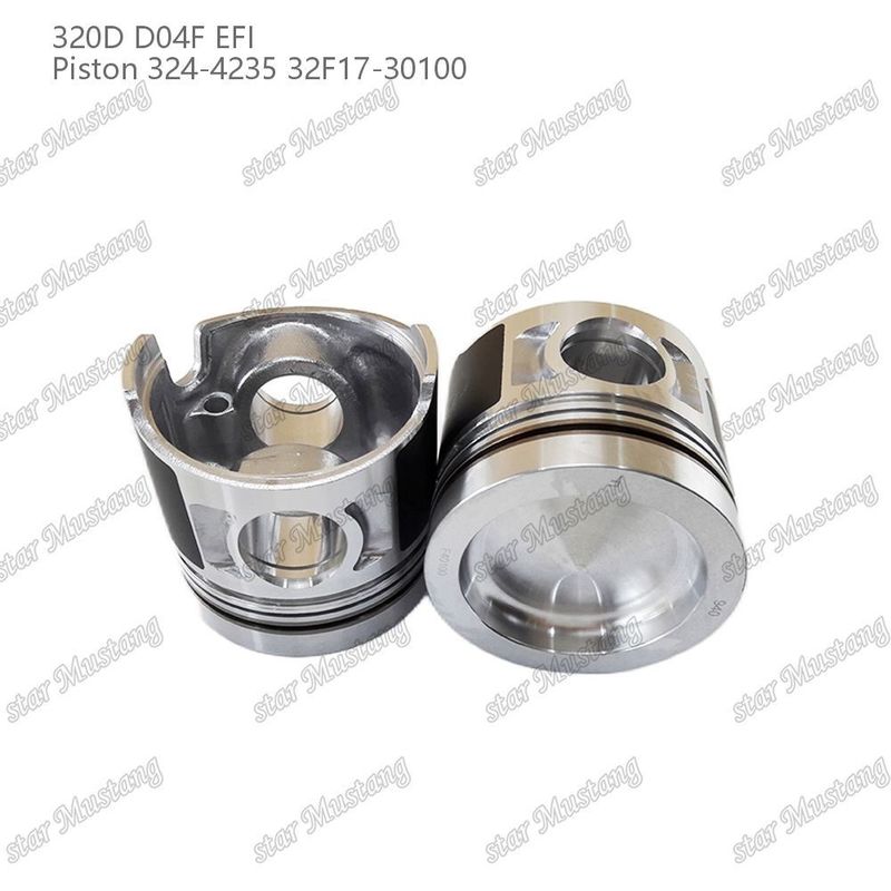 피스톤 320D D04F EFI 324-4235 32F17-30100 Caterpillar 디젤 엔진 부품