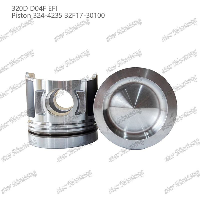 피스톤 320D D04F EFI 324-4235 32F17-30100 Caterpillar 디젤 엔진 부품