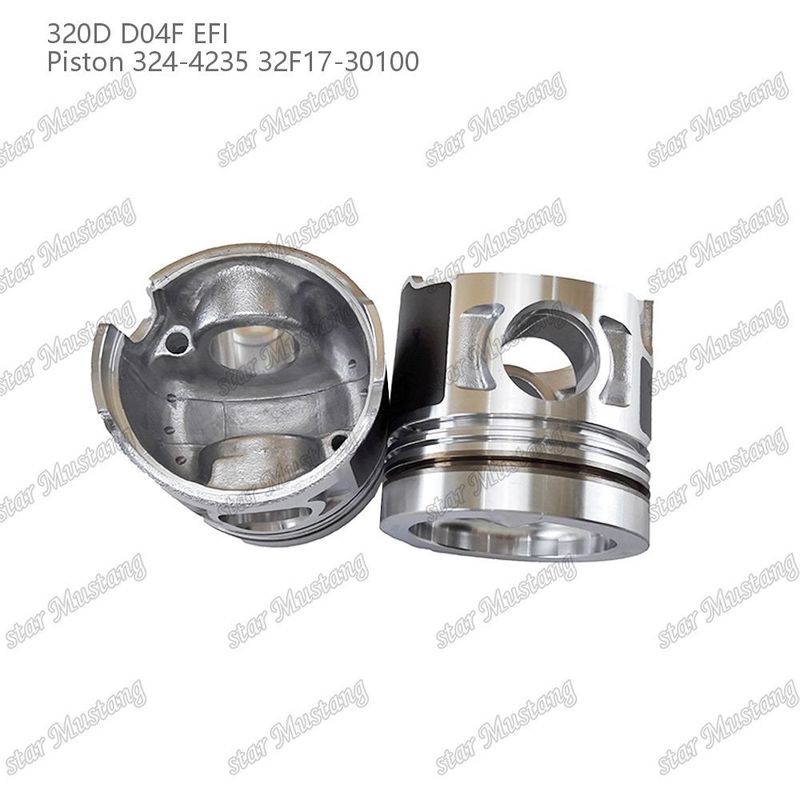 피스톤 320D D04F EFI 324-4235 32F17-30100 Caterpillar 디젤 엔진 부품