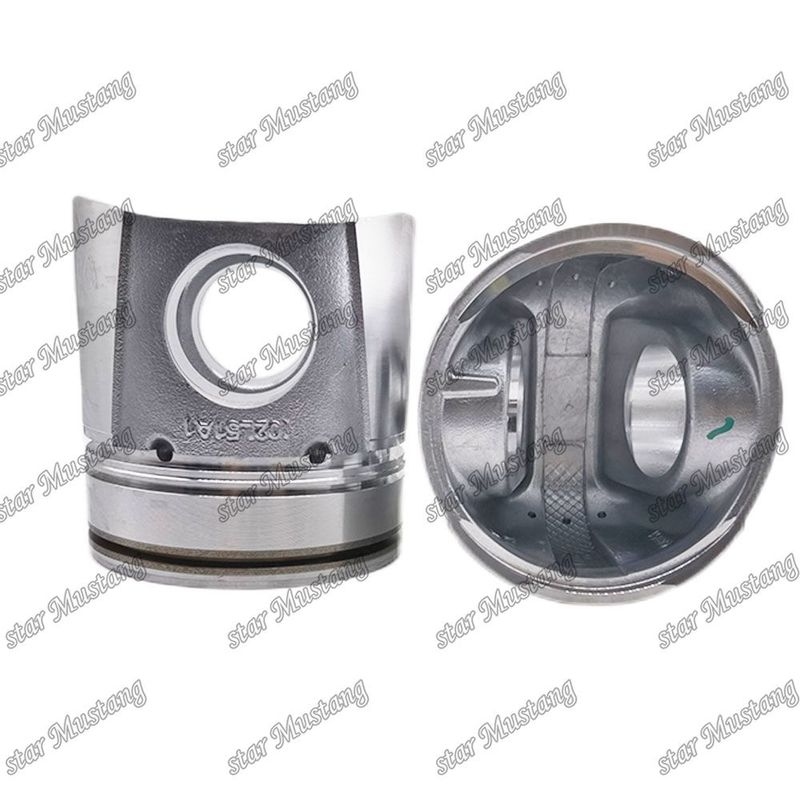 피스톤 4BT 4D102 6BT 6BT5.9 6D102 50mm 연소실 6738-31-2110 6738-31-2111 3957795 3807795 커민스 코마쓰
