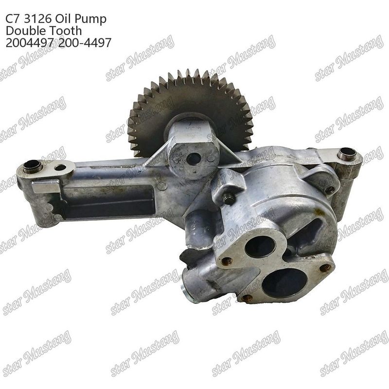 오일 펌프 C7 3126 더블 기어 2004497 200-4497 CATERPILLAR 디젤 엔진 수리 부품