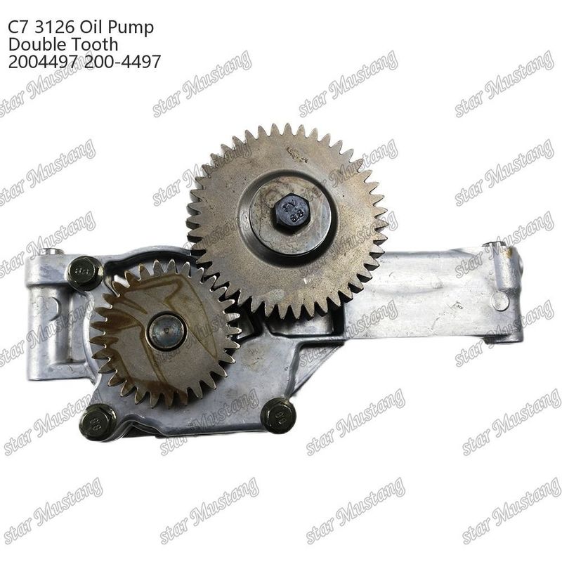 오일 펌프 C7 3126 더블 기어 2004497 200-4497 CATERPILLAR 디젤 엔진 수리 부품