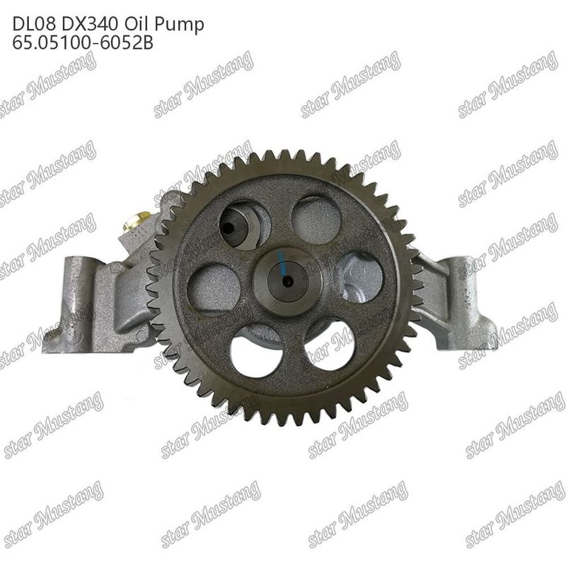DL08 DX340 오일 펌프 65.05100-6052B Doosan Daewoo 엔진 예비 부품