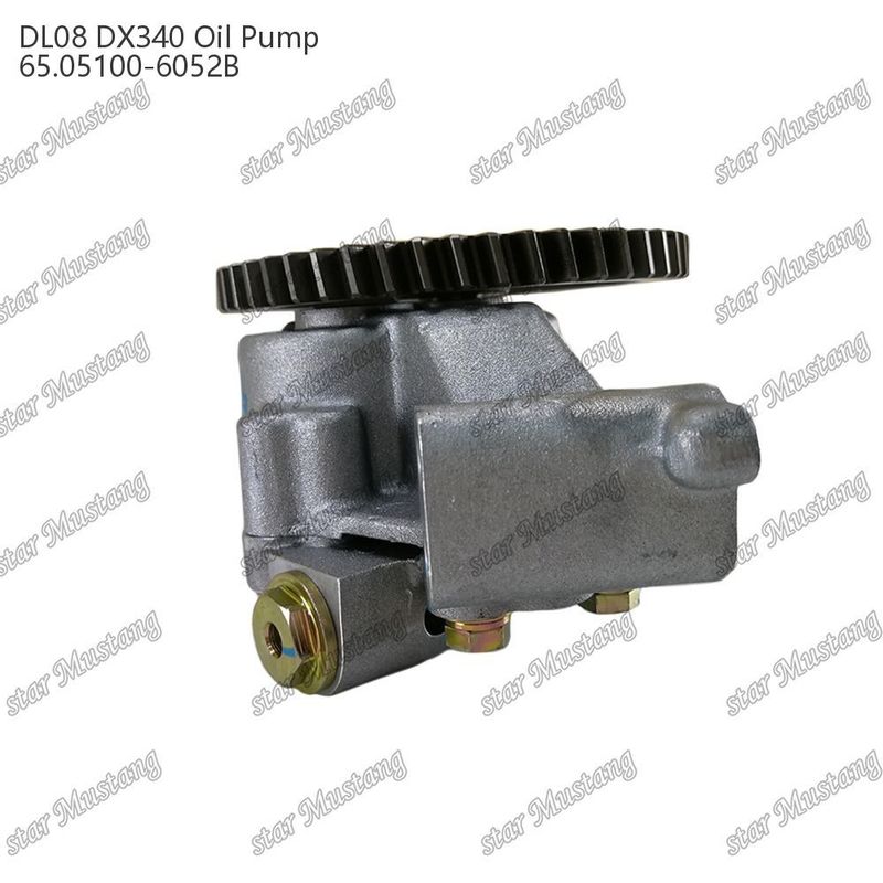DL08 DX340 오일 펌프 65.05100-6052B Doosan Daewoo 엔진 예비 부품