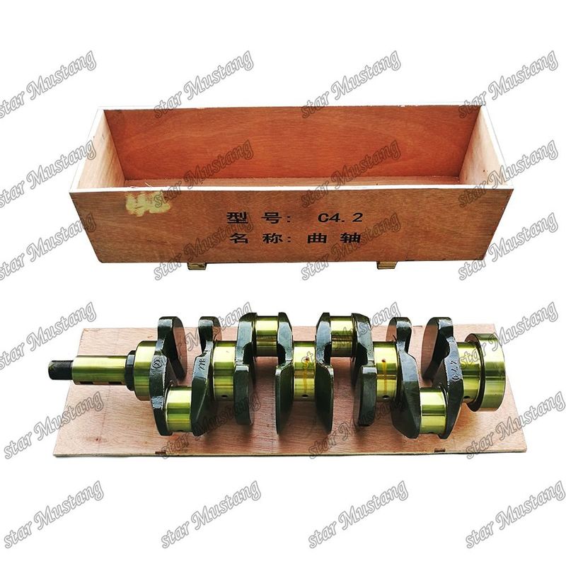 크랑크 샤프트 C4.2 2964710 296-4710 Caterpillar 디젤 엔진 수리 부품을 위한 주사철