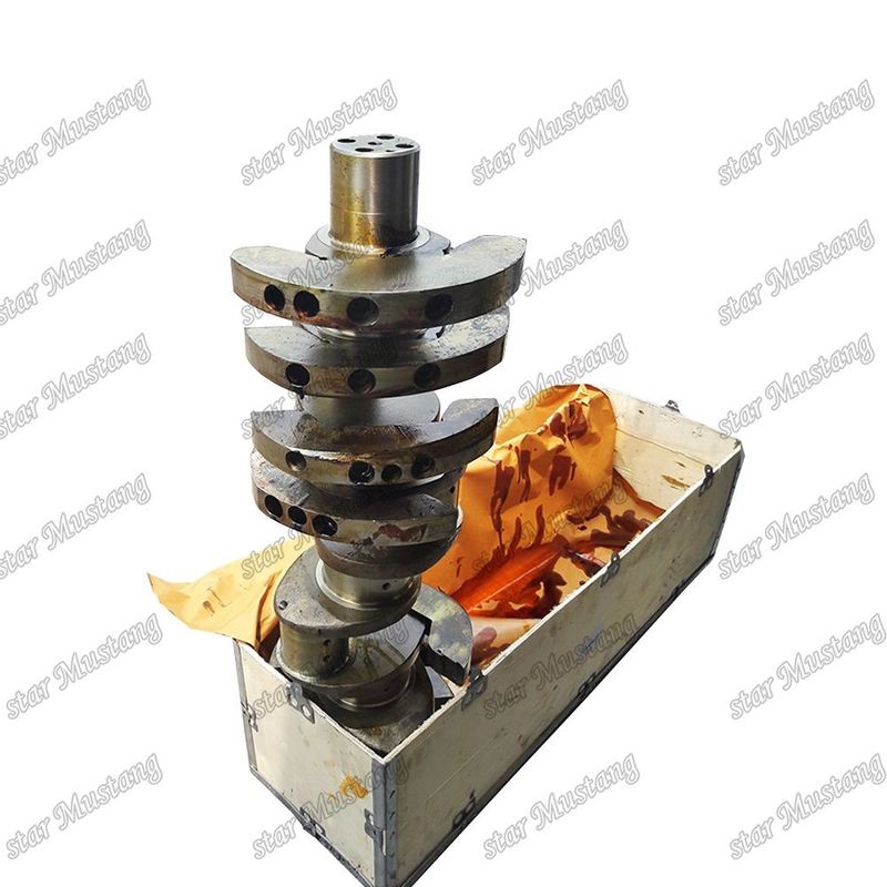 F17E EF750 엔진 크랑크 샤프트 13400-1960 13400-3110 HINO 엔진 예비 부품
