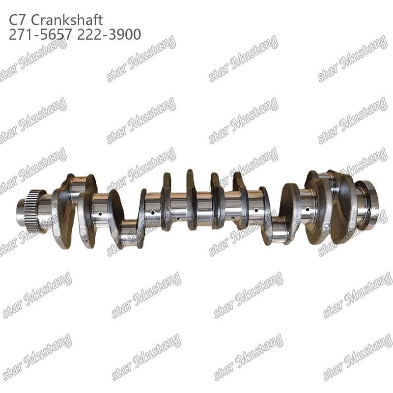 크랑크 샤프트 C7 271-5657 222-3900 Caterpillar 디젤 엔진 수리 부품을 위한 도장철