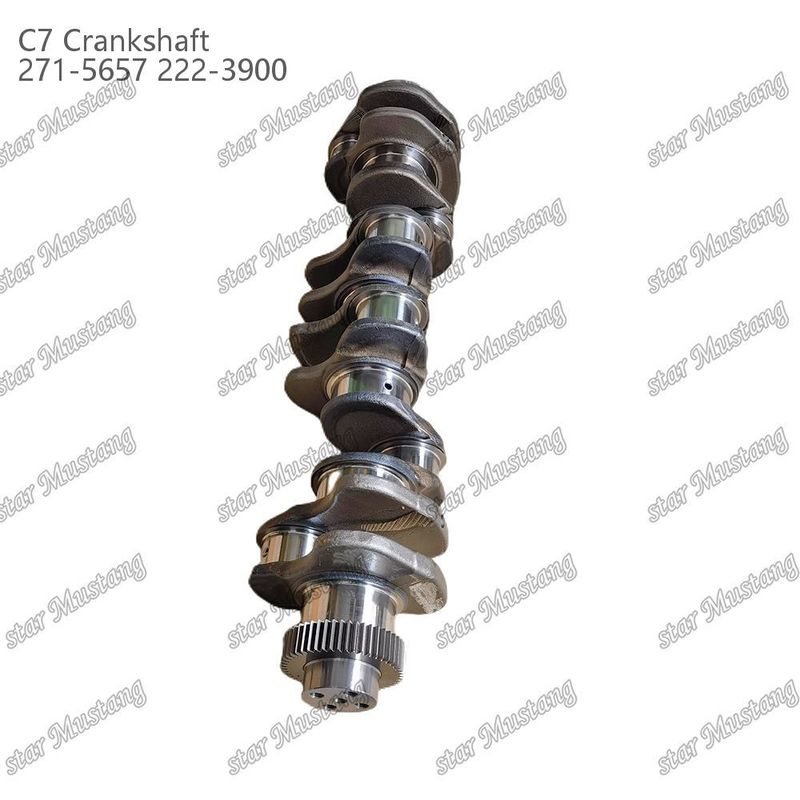 크랑크 샤프트 C7 271-5657 222-3900 Caterpillar 디젤 엔진 수리 부품을 위한 도장철
