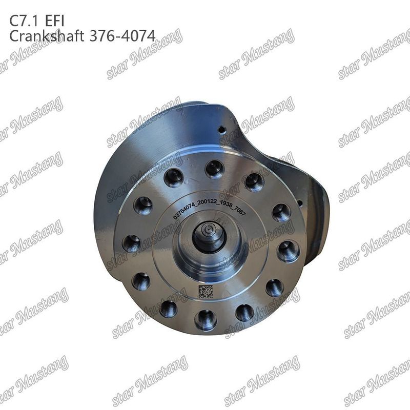 크랑크 샤프트 C7.1 도장철 376-4074 Caterpillar 디젤 엔진 수리 부품을 위한 전기 주입