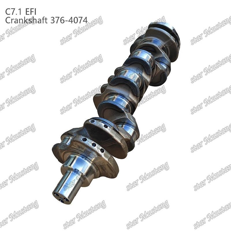 크랑크 샤프트 C7.1 도장철 376-4074 Caterpillar 디젤 엔진 수리 부품을 위한 전기 주입