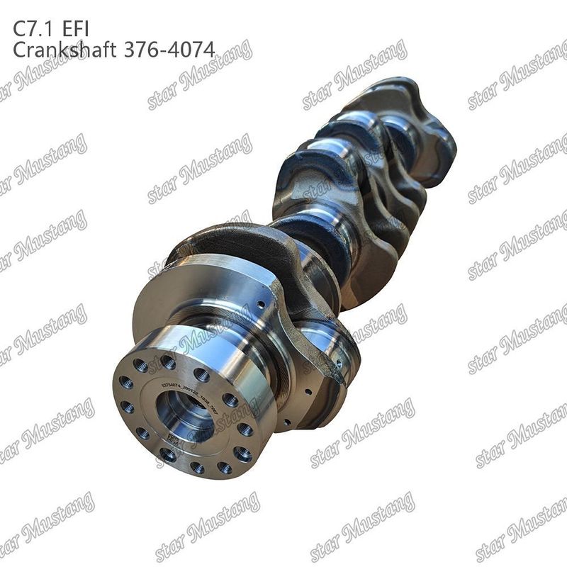 크랑크 샤프트 C7.1 도장철 376-4074 Caterpillar 디젤 엔진 수리 부품을 위한 전기 주입