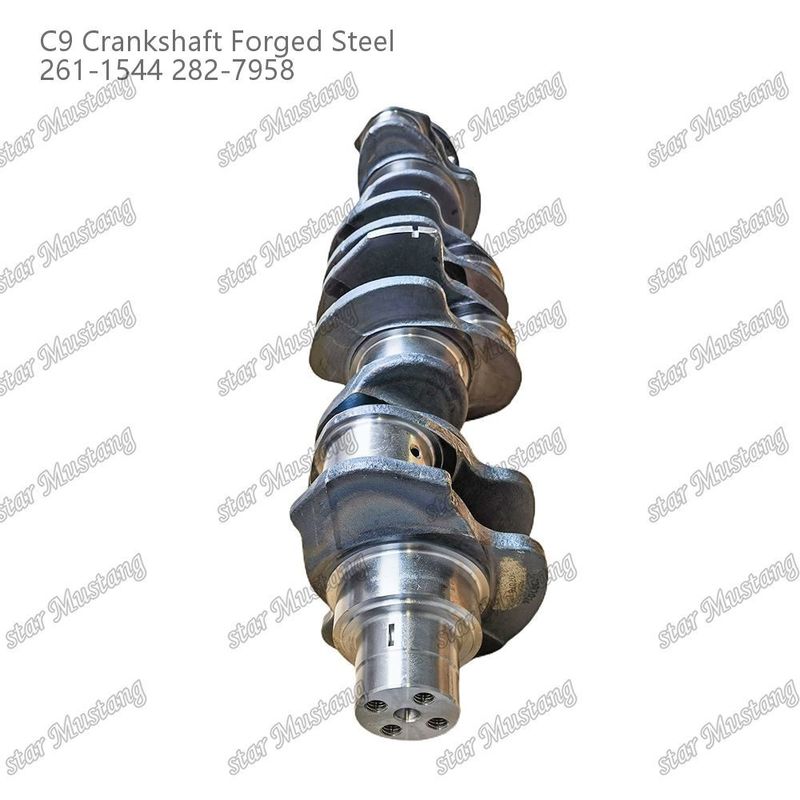 크랑크 샤프트 C9 도장철 261-1544 282-7958 Caterpillar 디젤 엔진 수리 부품