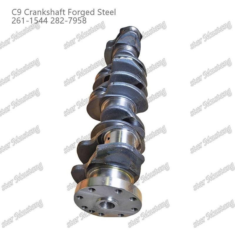 크랑크 샤프트 C9 도장철 261-1544 282-7958 Caterpillar 디젤 엔진 수리 부품