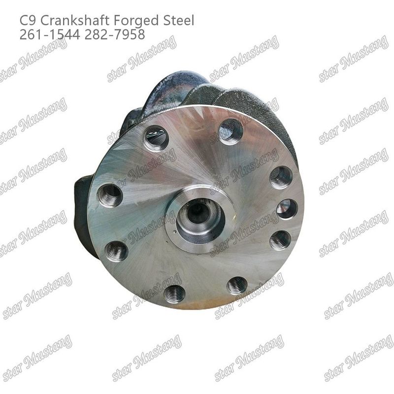 크랑크 샤프트 C9 도장철 261-1544 282-7958 Caterpillar 디젤 엔진 수리 부품