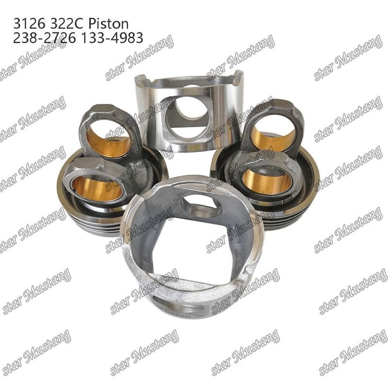 펌프와 핀 3126 322C 챔버 크기 74mm 238-2726 133-4983