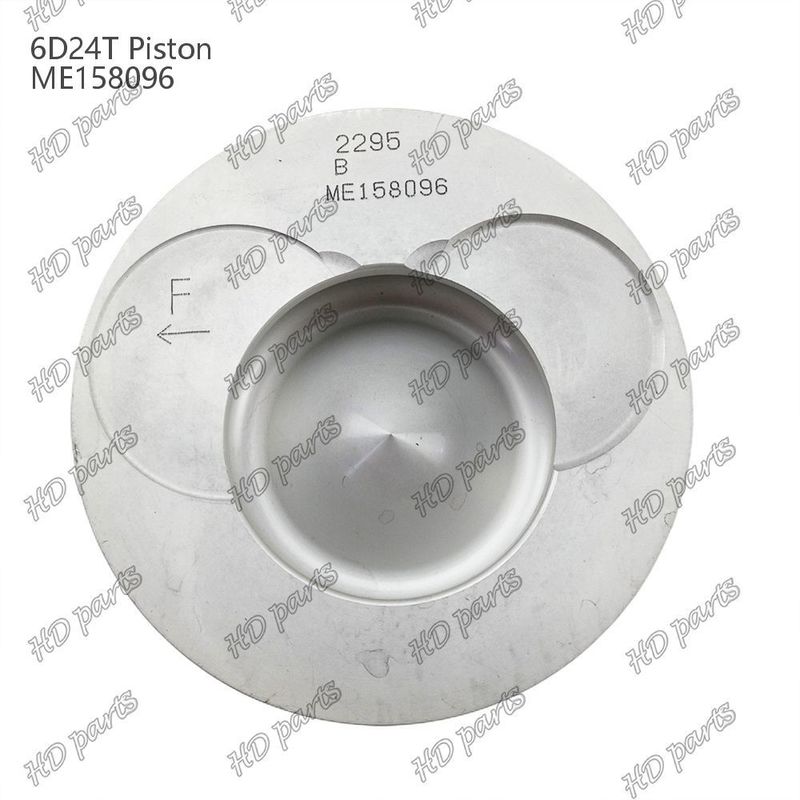 피스톤 6D24T 연소실 69mm 3.3 이중 기울기 x3x4mm ME158096 미쓰비시 엔진 예비 부품