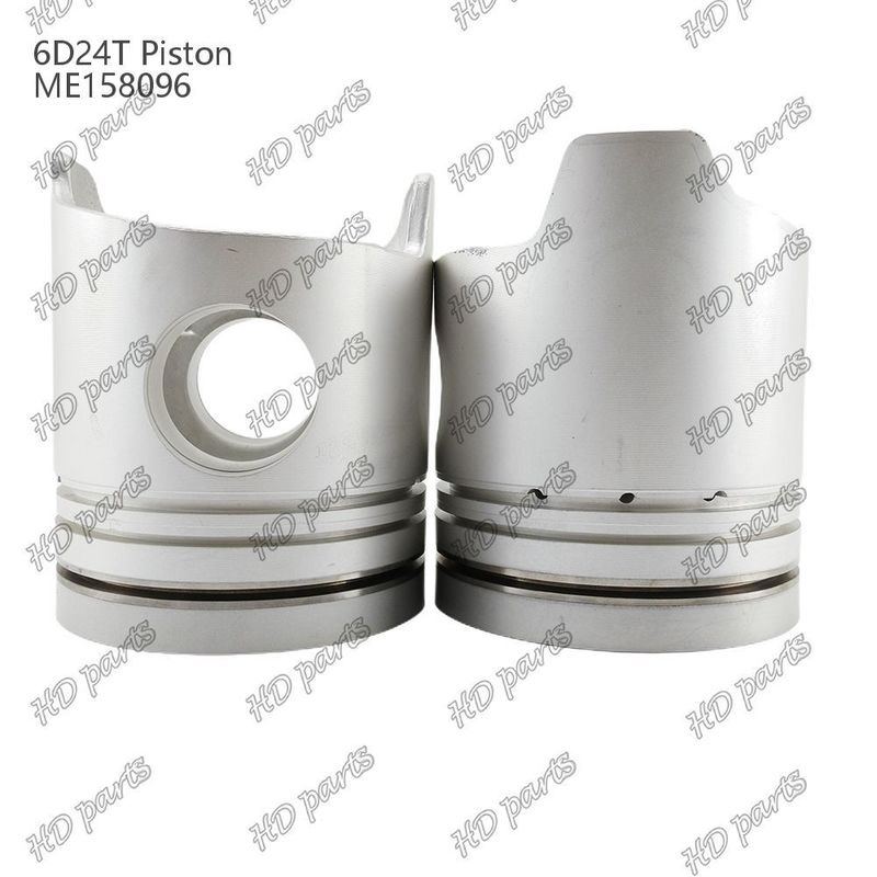 피스톤 6D24T 연소실 69mm 3.3 이중 기울기 x3x4mm ME158096 미쓰비시 엔진 예비 부품