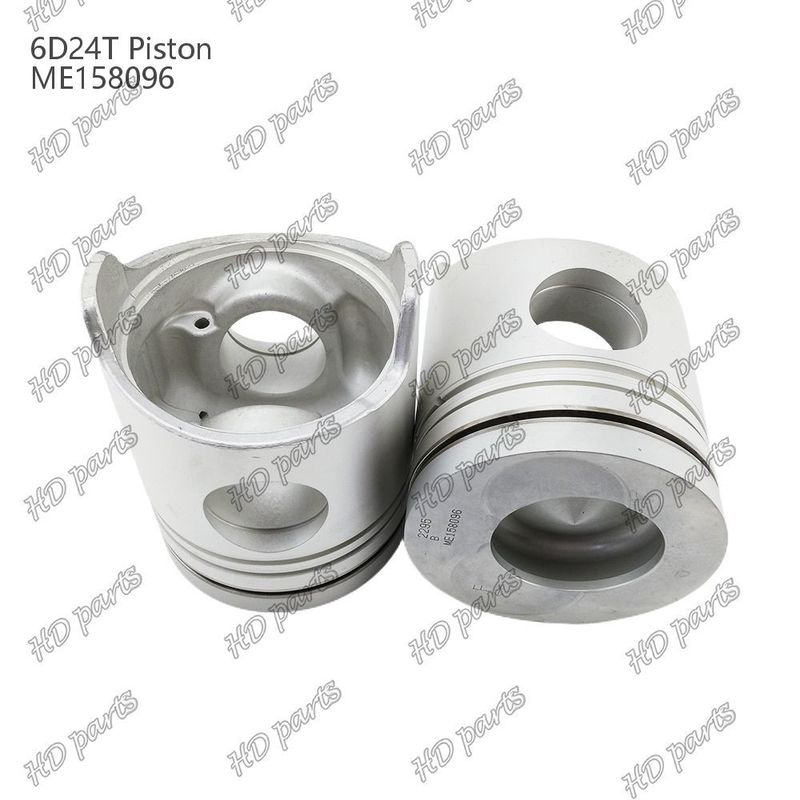 피스톤 6D24T 연소실 69mm 3.3 이중 기울기 x3x4mm ME158096 미쓰비시 엔진 예비 부품