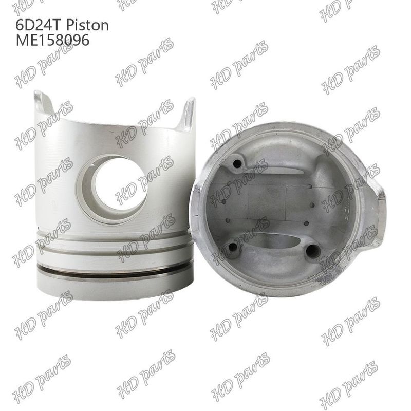 피스톤 6D24T 연소실 69mm 3.3 이중 기울기 x3x4mm ME158096 미쓰비시 엔진 예비 부품