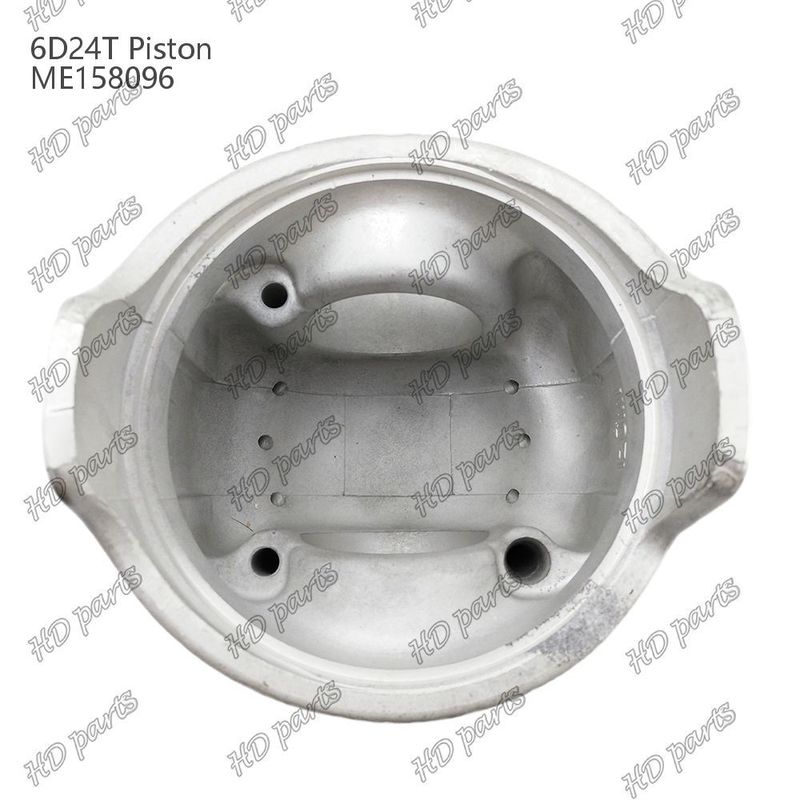 피스톤 6D24T 연소실 69mm 3.3 이중 기울기 x3x4mm ME158096 미쓰비시 엔진 예비 부품