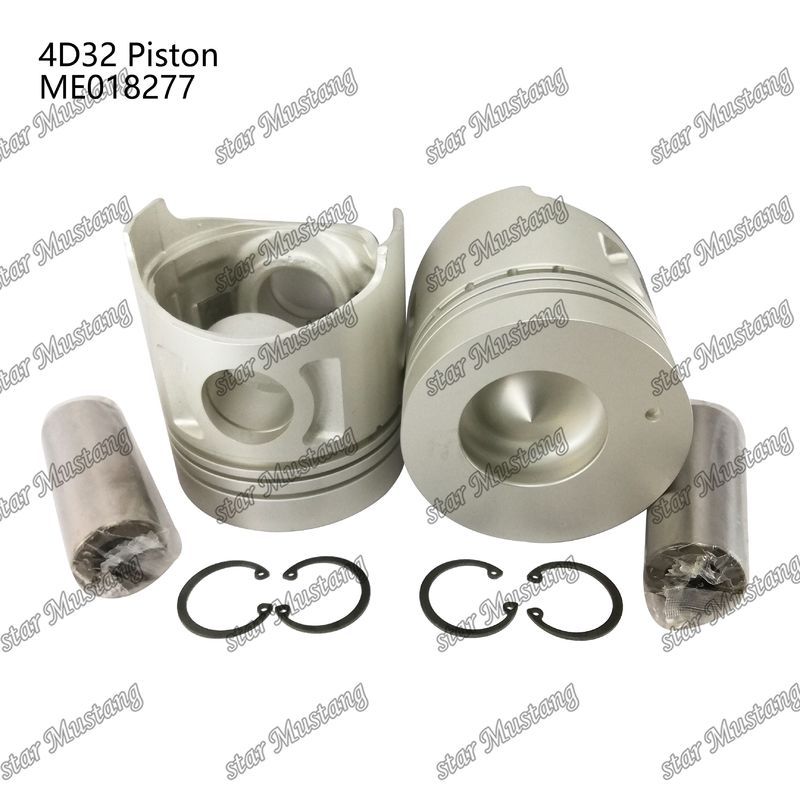 4D32 엔진 피스톤 챔버 크기 52mm 높이 112.3mm 2.8HKx2x4mm ME018277 미쓰비시 엔진 예비 부품