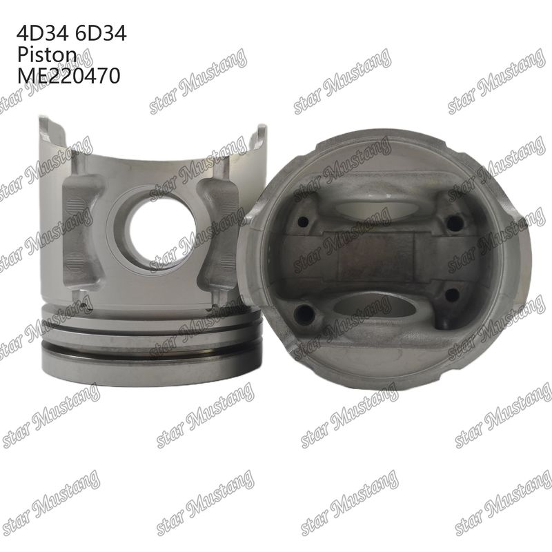 4D34 엔진 피스톤 핀 구멍 36mm 알핀과 함께 오일 갤러리 ME220470 미쓰비시 엔진 예비 부품