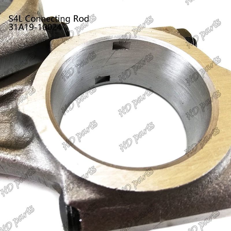 연결 막대 S3L S4L 108mm 길이가 겹쳐진 평면 31A19-10024 미쓰비시 디젤 엔진 수리 부품
