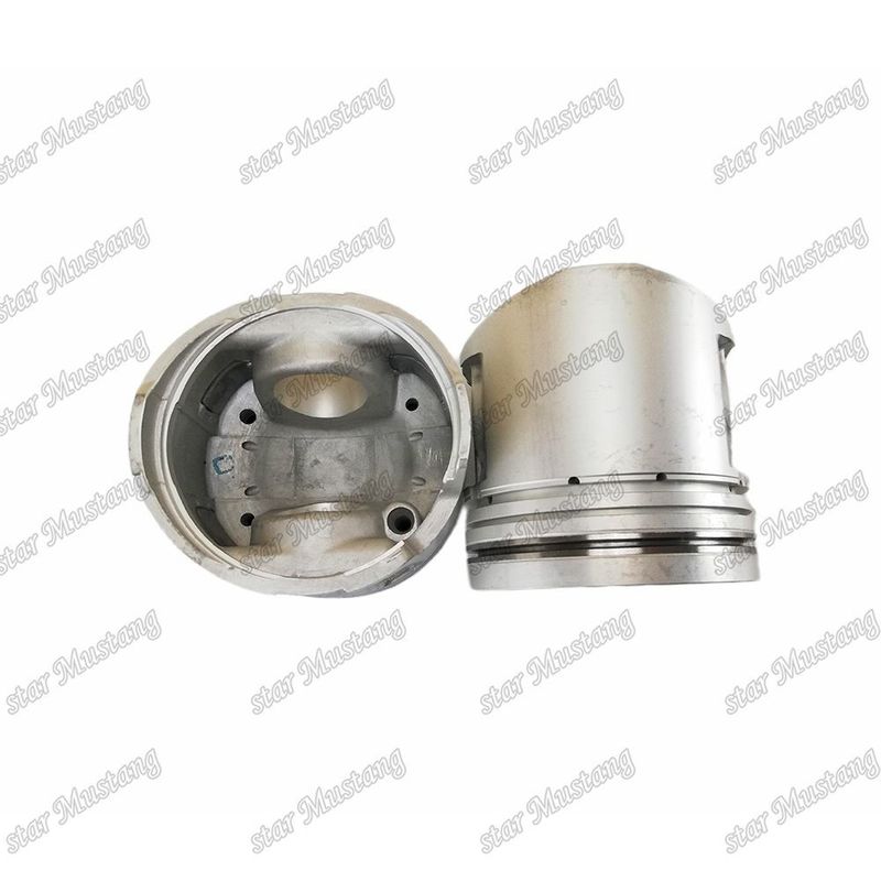 6D16-3AT 엔진 피스톤 챔버 크기 56mm 3kx2.5x4mm 핀 홀 42mm ME072570 미쓰비시 엔진 예비 부품