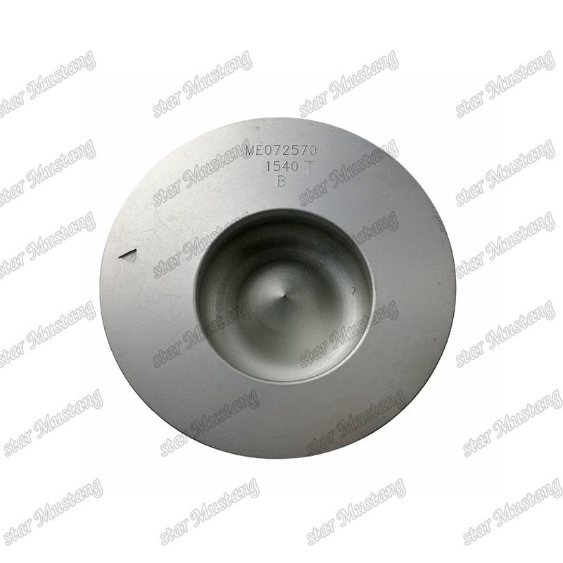 6D16-3AT 엔진 피스톤 챔버 크기 56mm 3kx2.5x4mm 핀 홀 42mm ME072570 미쓰비시 엔진 예비 부품
