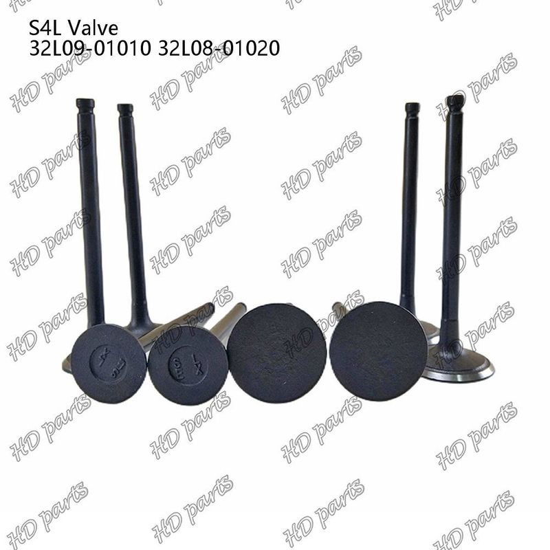 밸브 S4L IN 32L09-01010 EX 32L08-01020 미쓰비시 디젤 엔진 수리 부품
