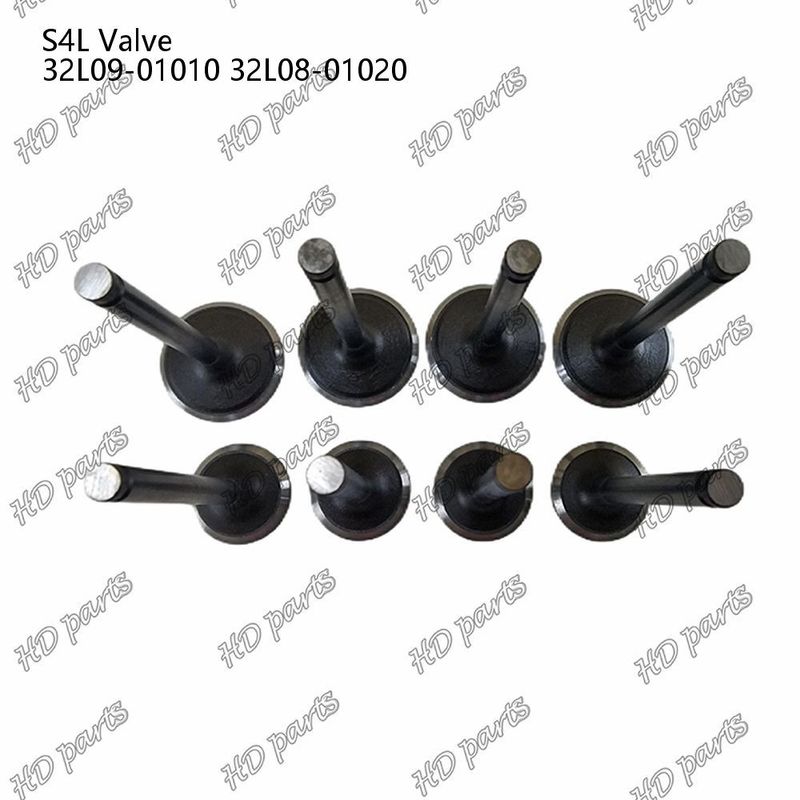 밸브 S4L IN 32L09-01010 EX 32L08-01020 미쓰비시 디젤 엔진 수리 부품