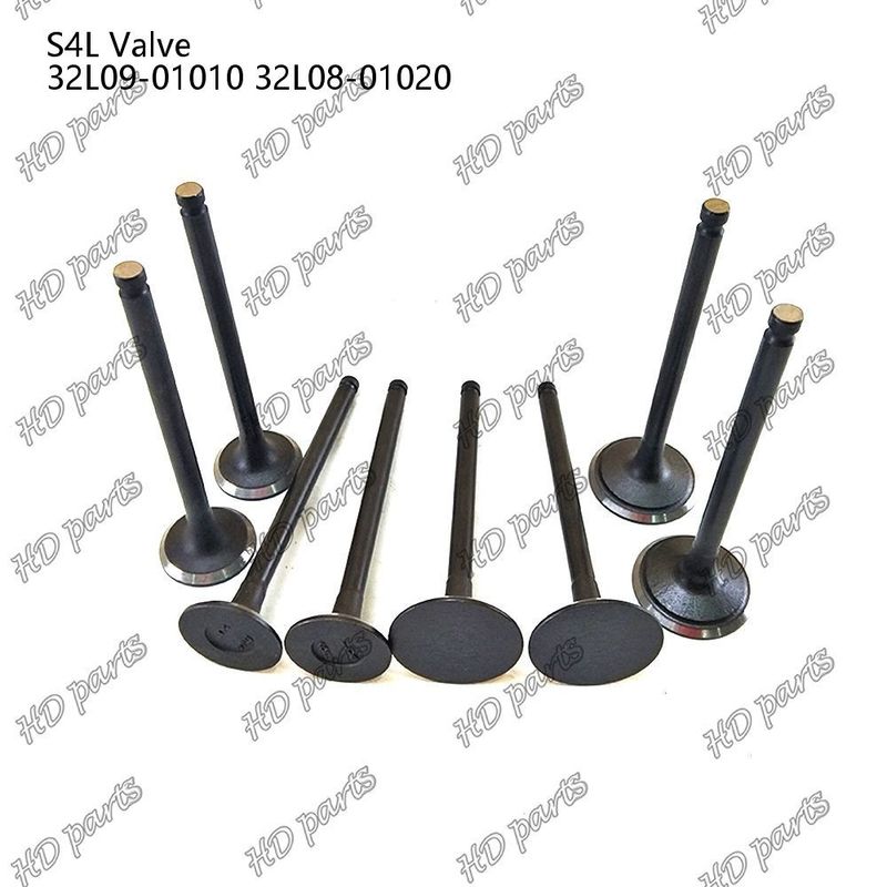 밸브 S4L IN 32L09-01010 EX 32L08-01020 미쓰비시 디젤 엔진 수리 부품
