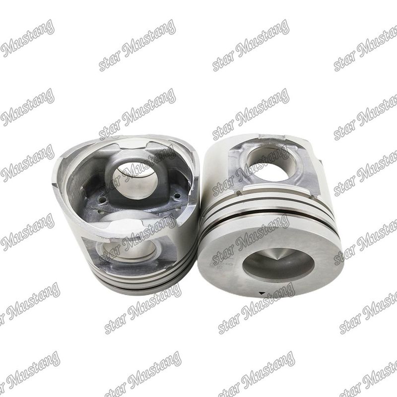 6D16T 엔진 피스톤 챔버 크기 57mm 3kx2.5x4mm 핀 홀 42mm ME300199 미쓰비시 엔진 예비 부품