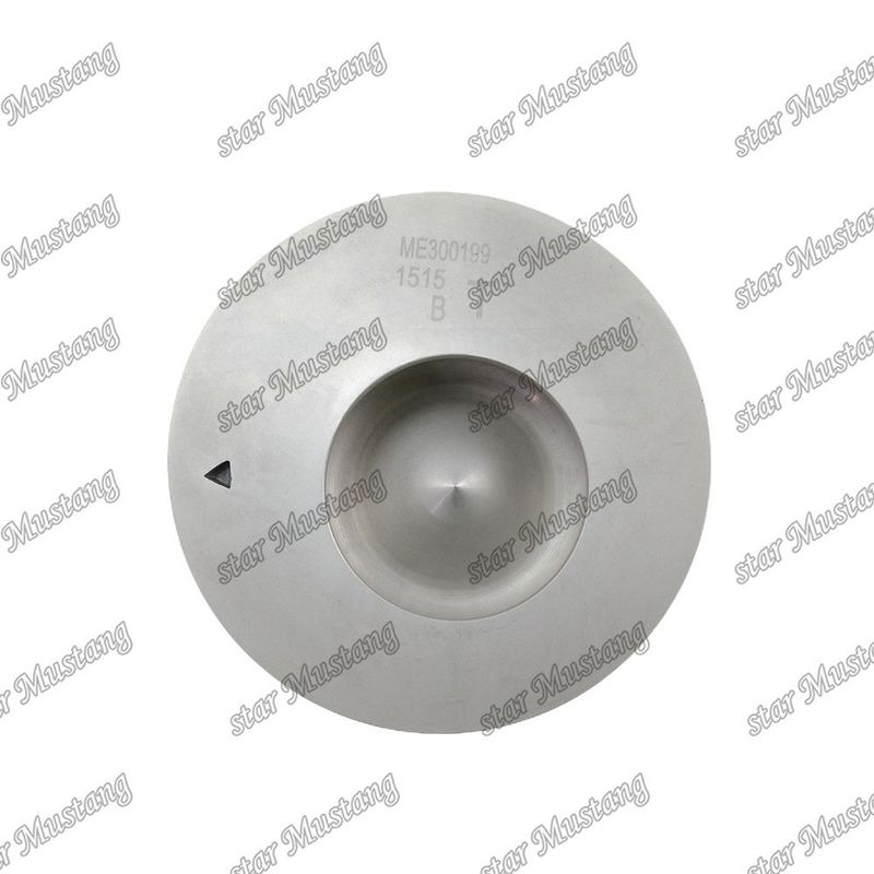 6D16T 엔진 피스톤 챔버 크기 57mm 3kx2.5x4mm 핀 홀 42mm ME300199 미쓰비시 엔진 예비 부품