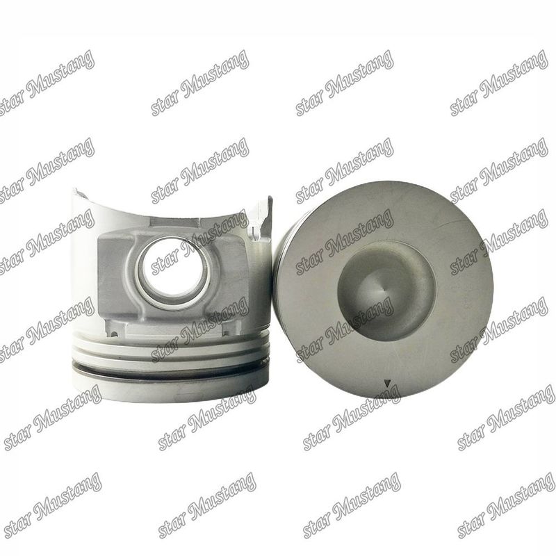 6D17 엔진 피스톤 챔버 크기 53mm 3×2.5×4mm 핀 홀 38mm ME072548 미쓰비시 엔진 예비 부품