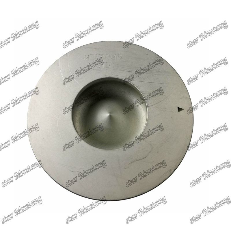 6D17 엔진 피스톤 챔버 크기 53mm 3×2.5×4mm 핀 홀 38mm ME072548 미쓰비시 엔진 예비 부품