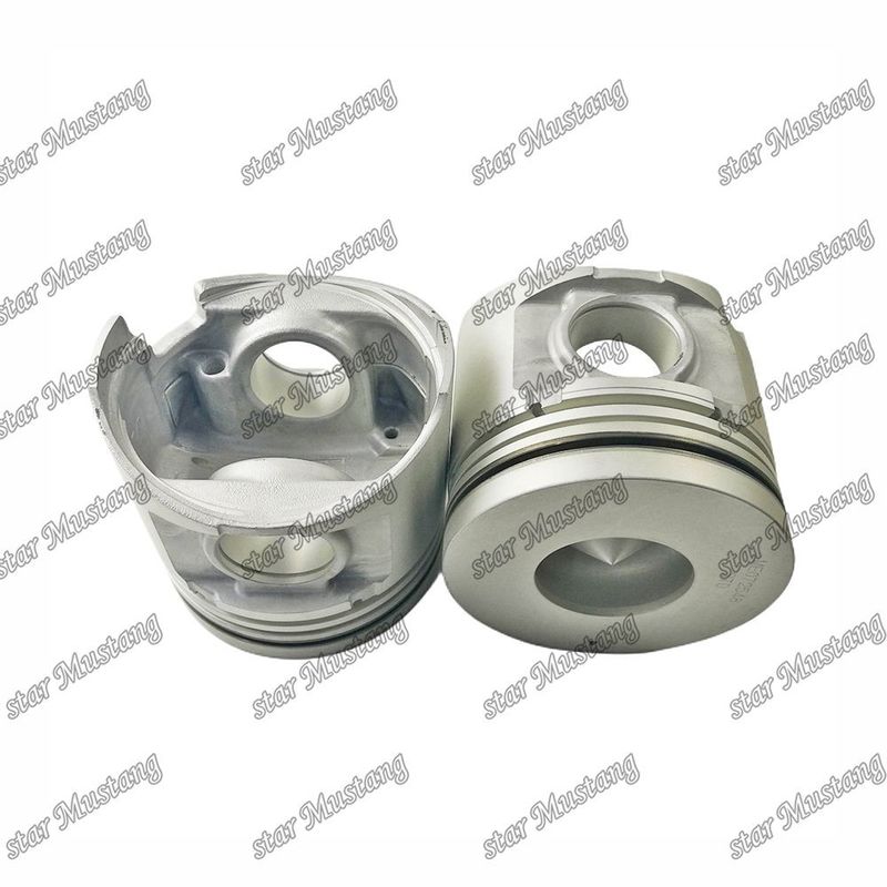 6D17 엔진 피스톤 챔버 크기 53mm 3×2.5×4mm 핀 홀 38mm ME072548 미쓰비시 엔진 예비 부품