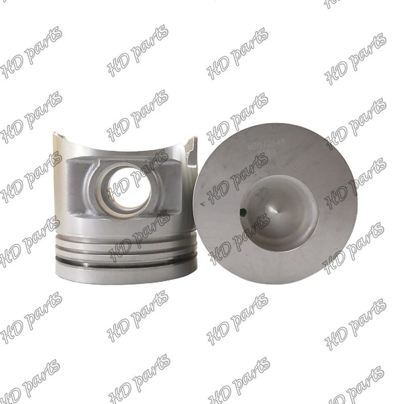 6D17T 엔진 피스톤 챔버 크기 55mm 3×2.5×4mm 핀 홀 38mm ME072546 미쓰비시 엔진 예비 부품
