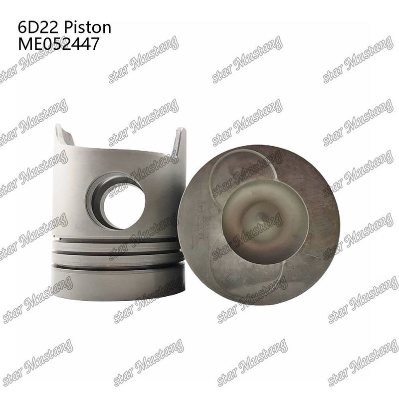 6D22 엔진 피스톤 챔버 크기 68mm 오일 링 4mm ME052447 미쓰비시 엔진 예비 부품
