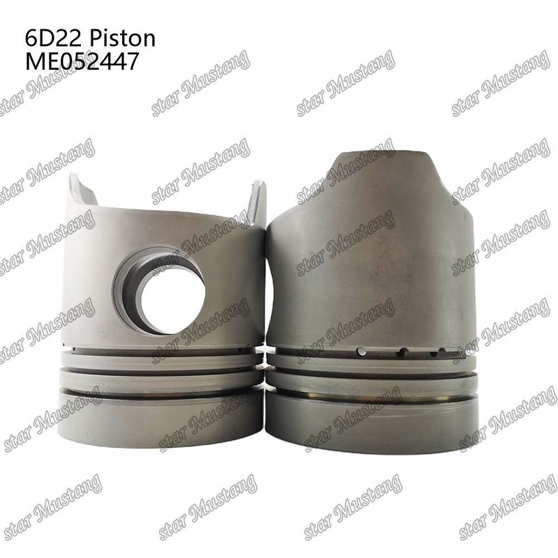 6D22 엔진 피스톤 챔버 크기 68mm 오일 링 4mm ME052447 미쓰비시 엔진 예비 부품