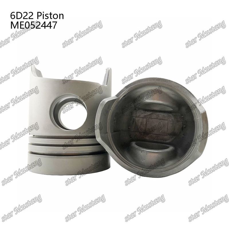 6D22 엔진 피스톤 챔버 크기 68mm 오일 링 4mm ME052447 미쓰비시 엔진 예비 부품