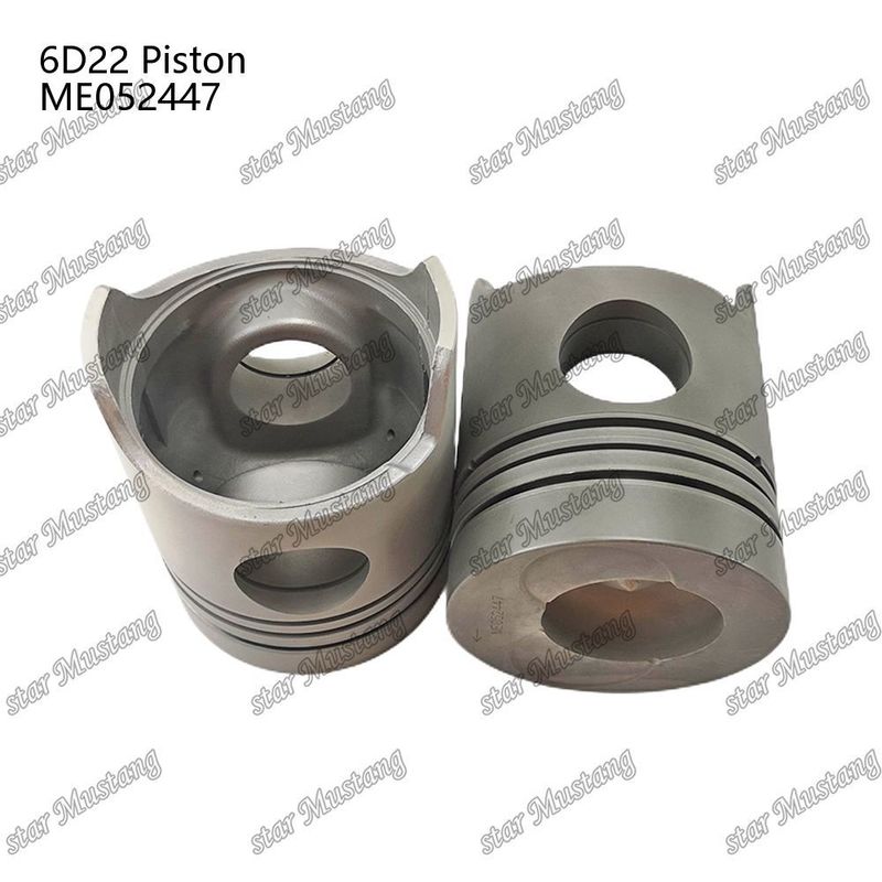 6D22 엔진 피스톤 챔버 크기 68mm 오일 링 4mm ME052447 미쓰비시 엔진 예비 부품
