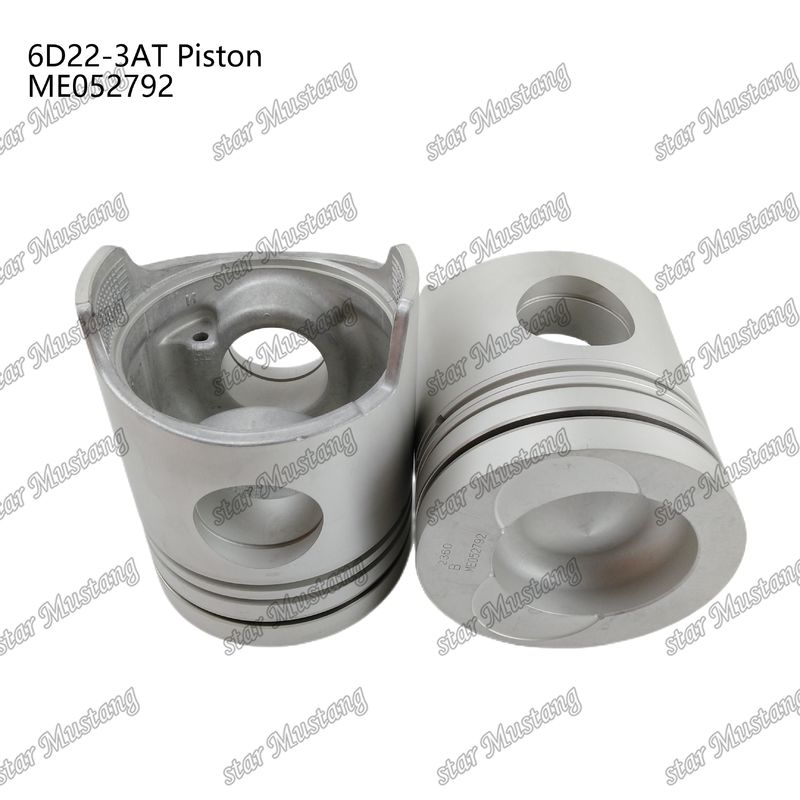 6D22-3AT 엔진 피스톤 챔버 크기 80mm 3.3Kx3x4mm ME052792 미쓰비시 엔진 예비 부품