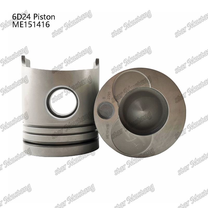 6D24 엔진 피스톤 챔버 크기 69mm 3.3Kx3x4mm ME151416 미쓰비시 엔진 예비 부품