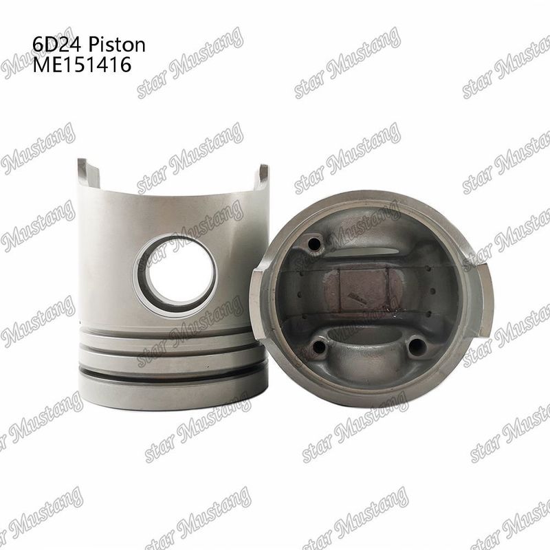 6D24 엔진 피스톤 챔버 크기 69mm 3.3Kx3x4mm ME151416 미쓰비시 엔진 예비 부품
