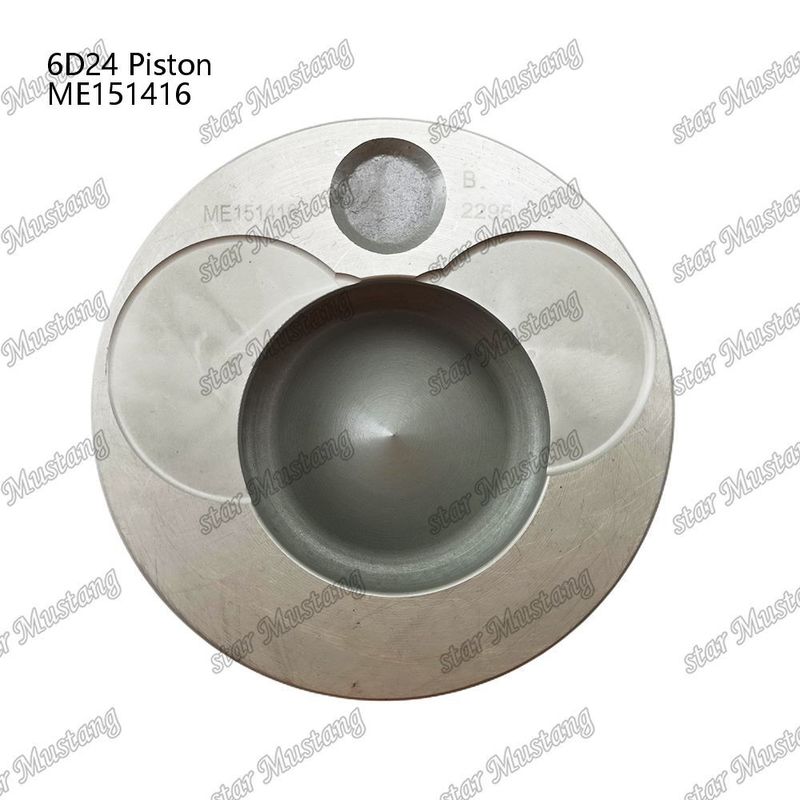 6D24 엔진 피스톤 챔버 크기 69mm 3.3Kx3x4mm ME151416 미쓰비시 엔진 예비 부품